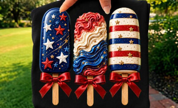 American Flag Ice-cream Coquette Tee Review