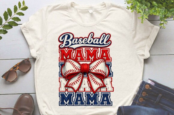 Cute Bow Baseball Mom Game Day Png: A Designer’s Review