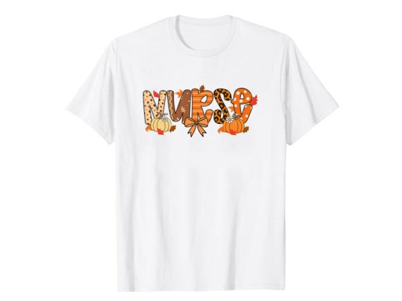 Nurse Pumpkin Retro Fall T-Shirt: A Designer’s Review