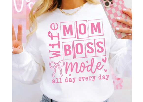 Retro Wife Boss Mom PNG: A Designer’s Embroidery Review