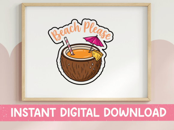 Review: Beach Please Coconut Cocktail Summer Design