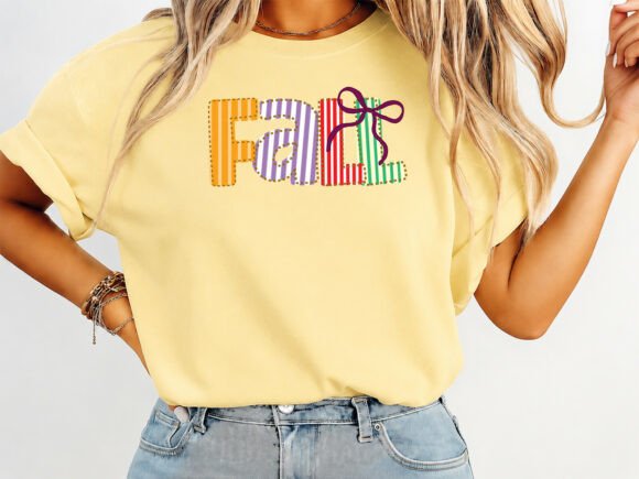 Review: Fall Seersucker Coquette Bow T-Shirt Design