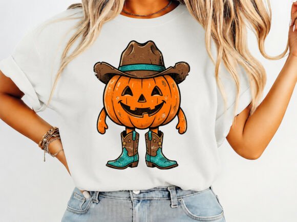Review: Halloween Western Fall Pumpkin T-shirt