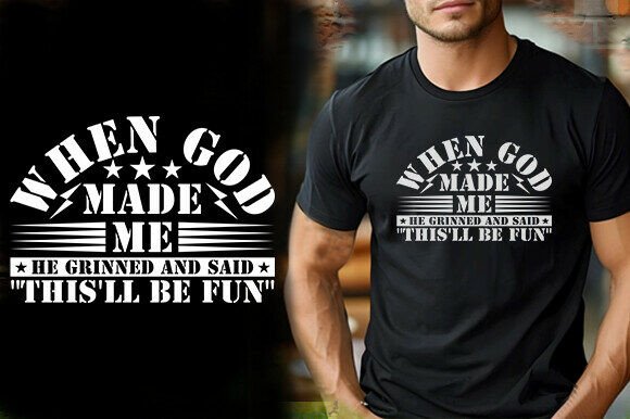 Review: When GOD MADE ME HE GRINNED Design