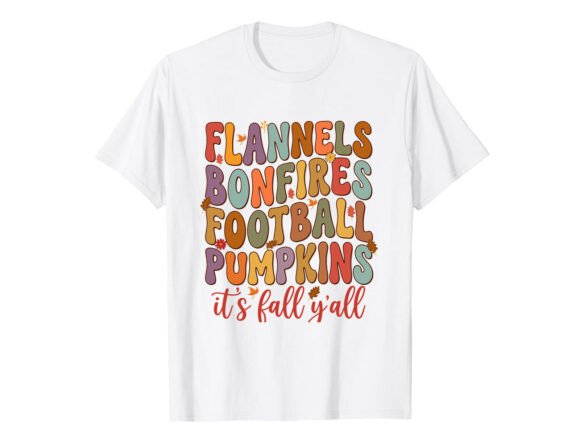 Reviewing Flannels Football Vibes Fall T-Shirt