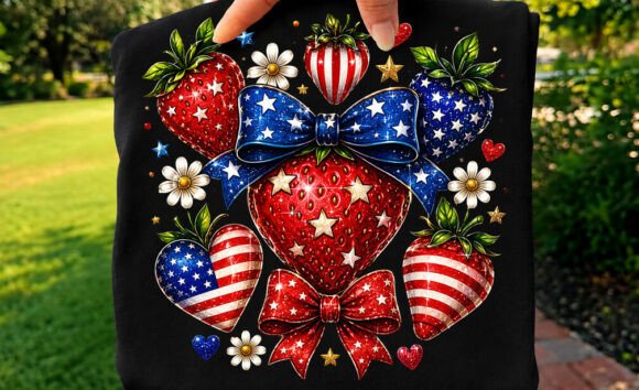 Reviewing the 4th of July American Strawberry Design