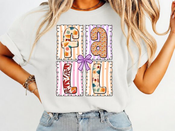 Reviewing the Brushstroke Fall Coquette T-Shirt Design