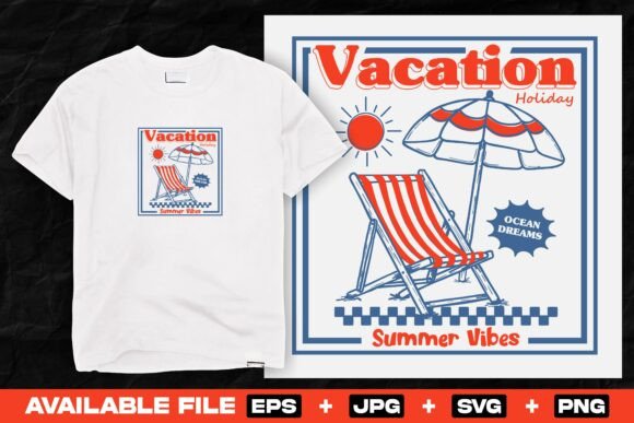 Reviewing the Retro Summer Vacation T-Shirt Design
